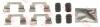TRW PFK660 Accessory Kit, disc brake pads