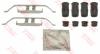 TRW PFK706 Accessory Kit, disc brake pads