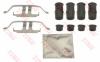 TRW PFK707 Accessory Kit, disc brake pads