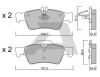 AISIN BPMB-2004 (BPMB2004) Brake Pad Set, disc brake