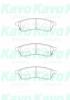 KAVO PARTS BP1015 Brake Pad Set, disc brake