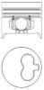 NÜRAL 87-336507-00 (8733650700) Piston