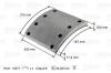 VALEO 219802 Brake Lining Kit, drum brake