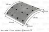 VALEO 219933 Brake Lining Kit, drum brake