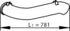 DINEX 81729 Exhaust Pipe