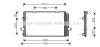 AVA QUALITY COOLING AU5078D Condenser, air conditioning