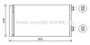 AVA QUALITY COOLING BW5414D Condenser, air conditioning