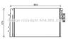 AVA QUALITY COOLING BWA5479D Condenser, air conditioning