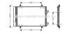AVA QUALITY COOLING CNA5230D Condenser, air conditioning
