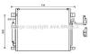AVA QUALITY COOLING DN5398D Condenser, air conditioning