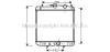AVA QUALITY COOLING DU2035 Radiator, engine cooling