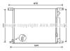 AVA QUALITY COOLING DWA5139D Condenser, air conditioning