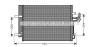 AVA QUALITY COOLING FDA5428D Condenser, air conditioning