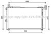 AVA QUALITY COOLING FDA5486D Condenser, air conditioning