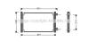 AVA QUALITY COOLING FT5223 Condenser, air conditioning
