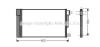 AVA QUALITY COOLING FTA5314D Condenser, air conditioning