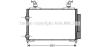 AVA QUALITY COOLING HD5217D Condenser, air conditioning