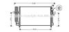 AVA QUALITY COOLING HY5087D Condenser, air conditioning
