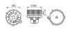 AVA QUALITY COOLING HY8398 Electric Motor, interior blower