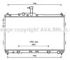 AVA QUALITY COOLING HYA2402 Radiator, engine cooling