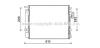 AVA QUALITY COOLING KA5149D Condenser, air conditioning