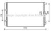 AVA QUALITY COOLING KA5229D Condenser, air conditioning