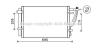 AVA QUALITY COOLING KAA5147D Condenser, air conditioning