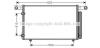 AVA QUALITY COOLING MZ5196D Condenser, air conditioning