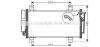 AVA QUALITY COOLING MZ5231D Condenser, air conditioning