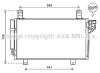 AVA QUALITY COOLING MZ5264D Condenser, air conditioning