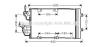 AVA QUALITY COOLING OL5454D Condenser, air conditioning