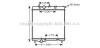 AVA QUALITY COOLING PEA2298 Radiator, engine cooling