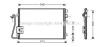 AVA QUALITY COOLING RT5376D Condenser, air conditioning