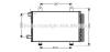 AVA QUALITY COOLING SZ5090D Condenser, air conditioning
