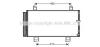 AVA QUALITY COOLING TO5572D Condenser, air conditioning