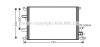 AVA QUALITY COOLING VO5138D Condenser, air conditioning