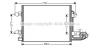 AVA QUALITY COOLING VW5211D Condenser, air conditioning