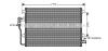 AVA QUALITY COOLING VWA5277D Condenser, air conditioning