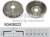NIPPARTS N3408022 Brake Drum