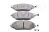 ASHIKA 50-0W-W15 (500WW15) Brake Pad Set, disc brake