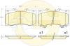 GIRLING 6135605 Brake Pad Set, disc brake