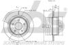 sbs 1815202261 Brake Disc