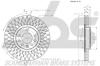 sbs 1815202353 Brake Disc