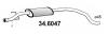 ASSO 34.6047 (346047) Middle Silencer