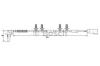 BOSCH 0265007417 Sensor, wheel speed