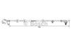 BOSCH 0265007537 Sensor, wheel speed