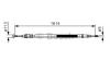 BOSCH 1987482007 Cable, parking brake