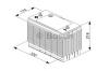 BOSCH 0092T30340 Starter Battery; Starter Battery