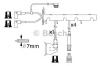 BOSCH 0986356325 Ignition Cable Kit