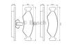 BOSCH 0986424416 Brake Pad Set, disc brake